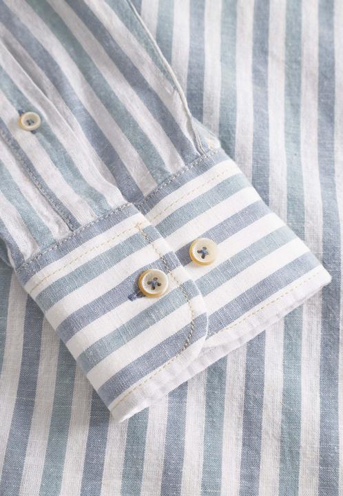 Immagine prodotto Colours & Sons Leinenhemd Shirt-Linen Blend Stripes (XL)