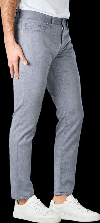 Actual product image Alberto Smart Cotton Pipe Pant Slim Fit Navy (W34/L32)