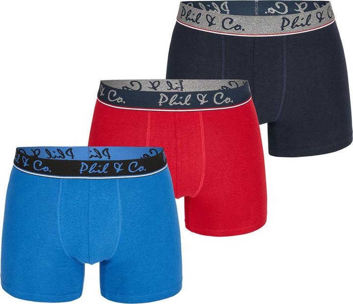 Phil & Co. Berlin Retro Boxer Jersey Core (3XL, 3er Pack)
