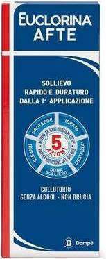 Immagine prodotto Dope Dompe' Euclorin Dopobarba Colluttorio 5 Azioni 120ml (Balsamo dopobarba, 120 ml)