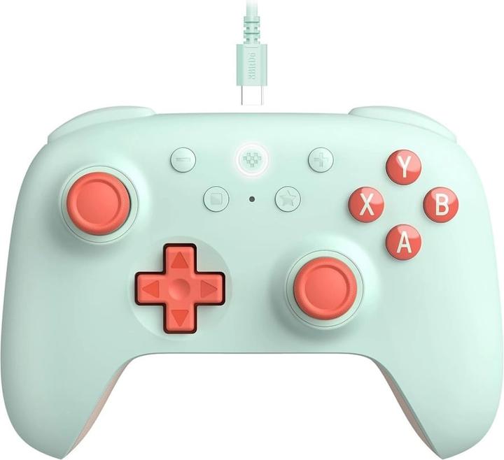 Actual product image 8bitdo New Ultimate 2C Wired Controller - GREEN