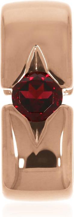 Immagine prodotto Xen Ciondolo con rodolite da 5 mm circa 0,54 ct. placcato oro rosa (Argento 925)