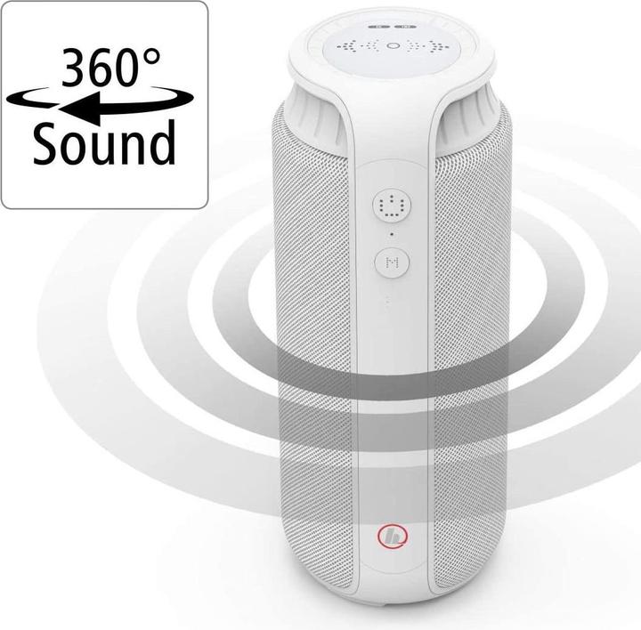Actual product image Hama Pipe 2.0 Mobile Bluetooth Speaker (12 h, Rechargeable battery operated)