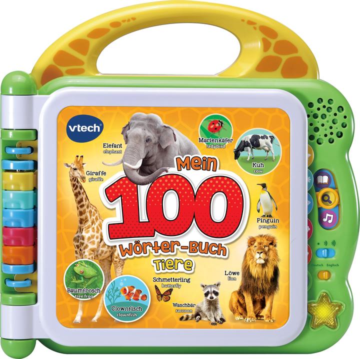 VTech Mein 100-Wörter-Buch: Tiere (Deutsch, Englisch)