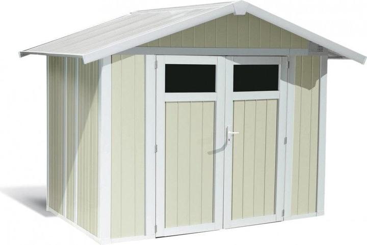 Produktbild Grosfillex Utility Gartenhaus 4,9 m2 aus PVC (2,42 x 2,02 m)