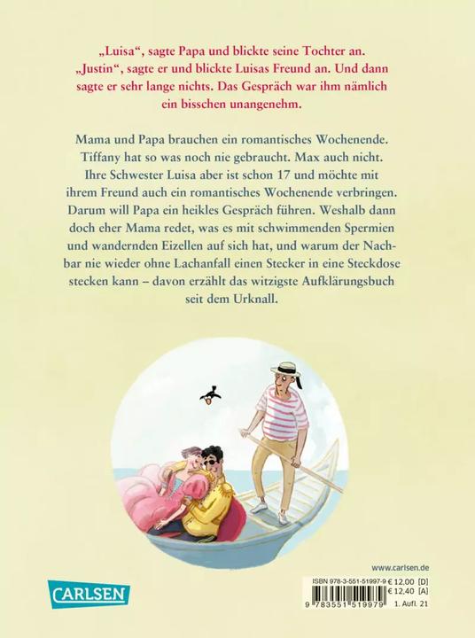 Actual product image Der Tag, an dem Papa ein heikles Gespräch führen wollte (German, Marc-Uwe Kling, Astrid Henn, 2021)