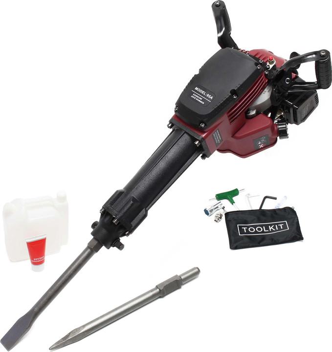 Produktbild Wiltec Abbruchhammer 2.5 PS 55J 1500 1/min Meisselhammer Stemmhammer Schlaghammer (Benzinbetrieb)