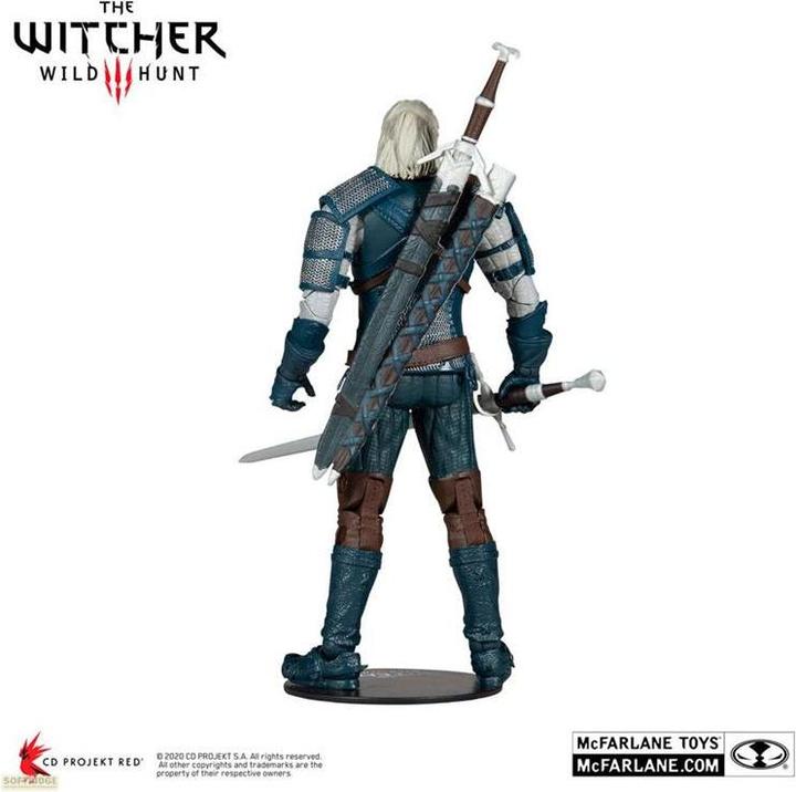 Actual product image McFarlane The Witcher AF : Gerald Of Rivia (Viper Armor Teal Dye)
