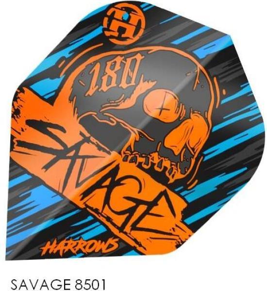 Produktbild Harrows Savage Flights Yellow Green