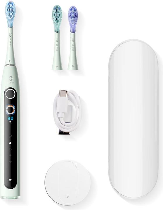 Clean OCLEAN Elektrische Zahnbürste X Pro 20 Set Grün