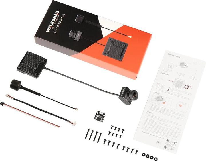 Produktbild Caddx Walksnail Avatar HD Kit V2 mit GyroFlow und 32G (Drohnen Zubehör Set)