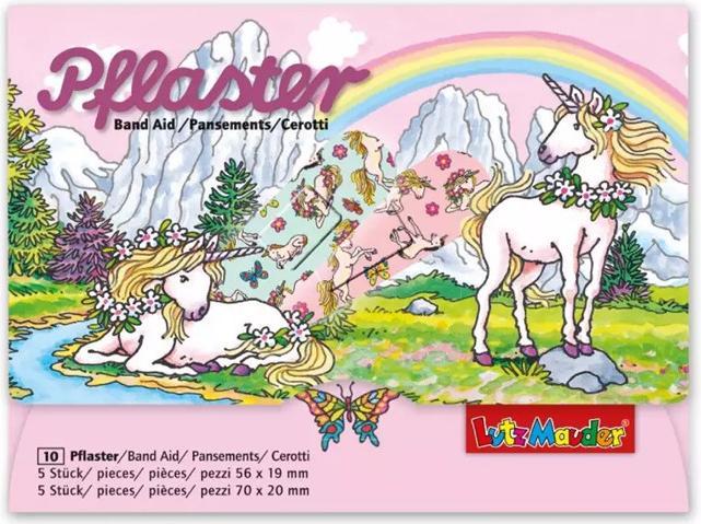 Lutz Mauder Pflasterbriefchen Einhorn