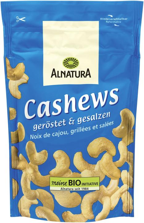Produktbild Alnatura Bio Cashews geröstet&gesalzen (100 g)