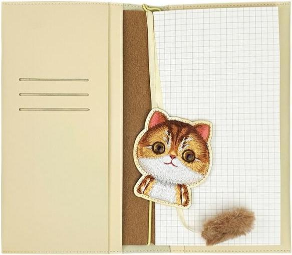 Immagine prodotto Nimmy 2in1 Set quaderno + penna kaki Big Eyed Pet 2.0 Cat