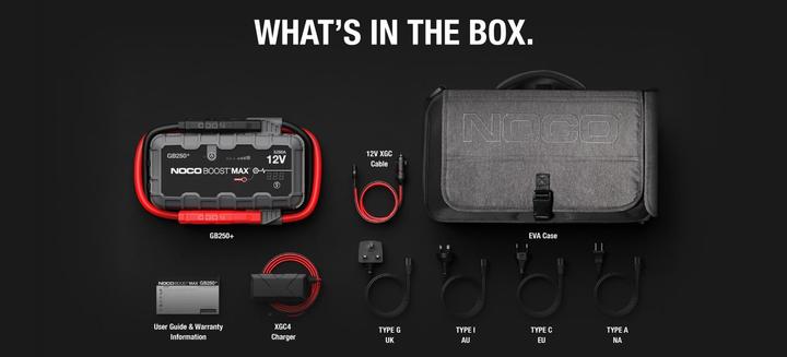 Image du produit Noco GB250 Boost Max 12V 5250A Jump Starter (5250 A)