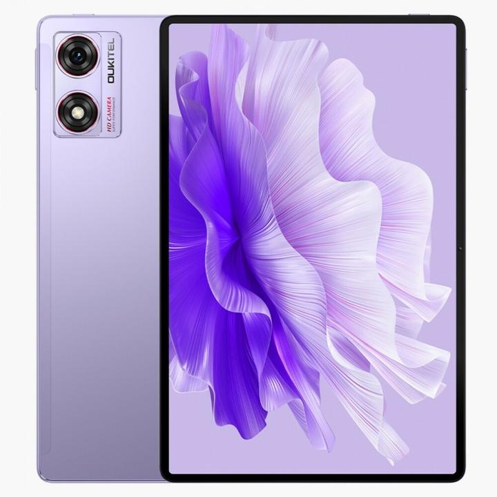 Actual product image Oukitel Tablet OT8 2K 11 LTE 6/256GB Purple 8800 mAh 18W (4G, 11", 256 GB, Violet)