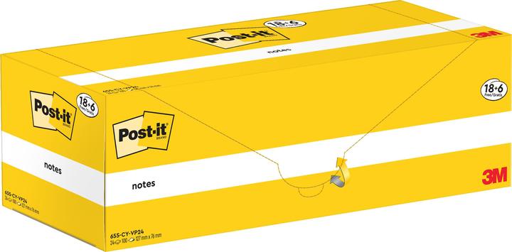 Actual product image Post-it Grosspack (127 x 76 mm)