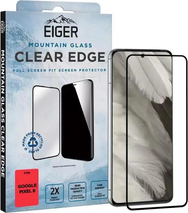 Produktbild Eiger Mountain Glass Clear Edge (1 Stück, Google Pixel 8)