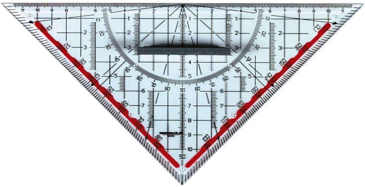 Rumold Technisches Zeichendreieck Duo (220 mm)