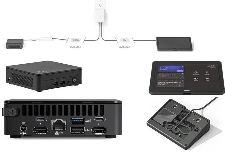 Produktbild Logitech TAP Base: Intel NUC MTR