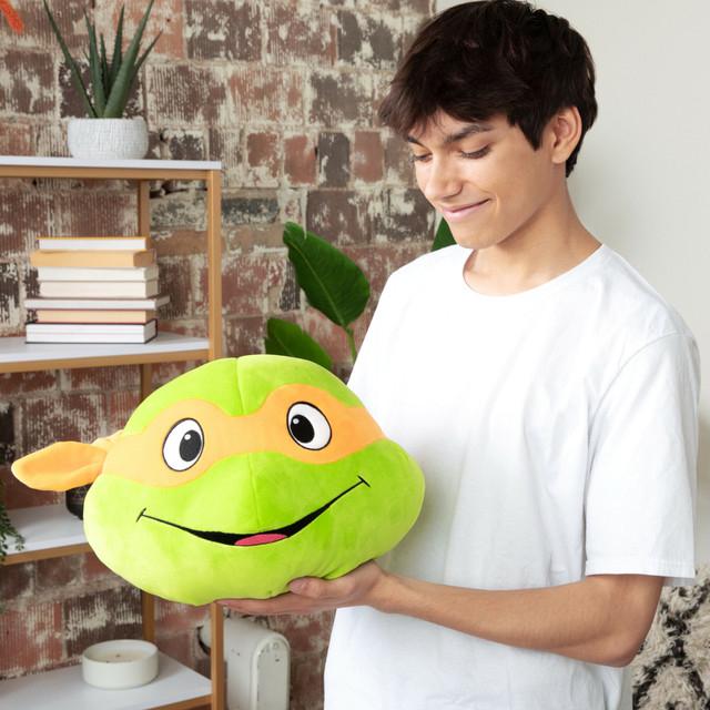 Image du produit Konjac Sponge Teenage Mutant Ninja Turtles Mocchi-Mocchi Mega peluche Michelangelo Head 27 cm (38.10 cm)