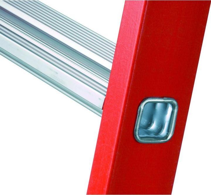 Produktbild Zarges Wienerstige glasfiber/alu 2x8 trin 2,46 m (Stehleiter, 246 cm)