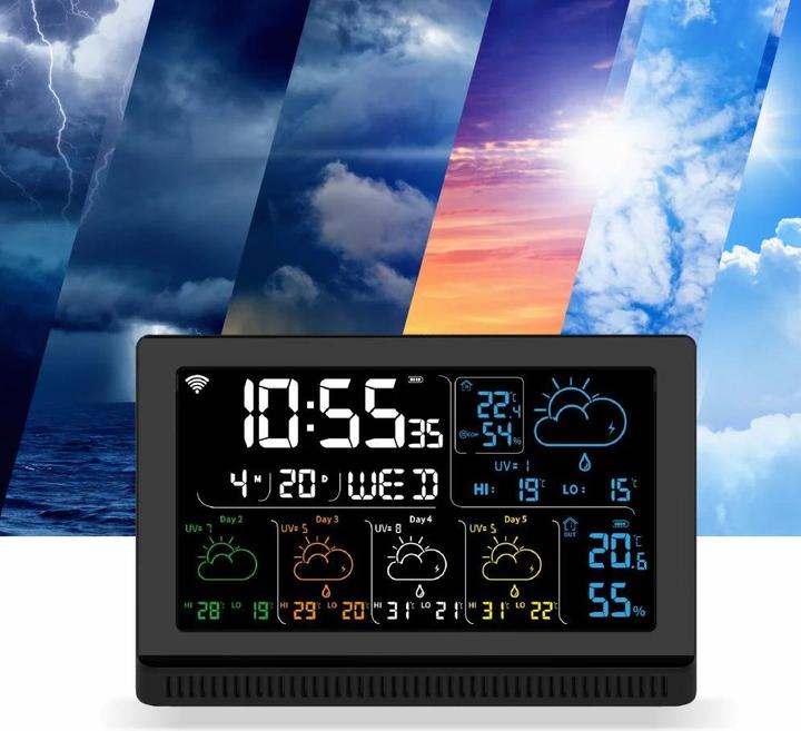 Actual product image Manta Stacja pogody MTO200B WINDY SMART TUYA