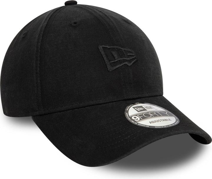 Actual product image New Era 9Forty Strapback Cap - NE BRAND FLAG schwarz