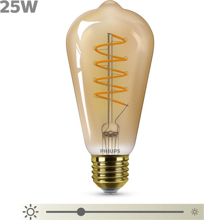 Immagine prodotto Philips St64 (E27, 5.50 W, 630 lm, 1 x, A)