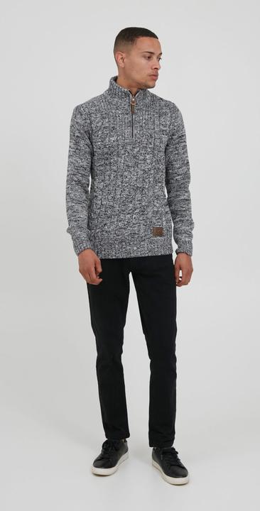 Immagine prodotto Solid Pankraz Maglione In Maglia Grossa Pullover Maglieria Da Donna Con Colletto Troyer In Cotone 10 (M)