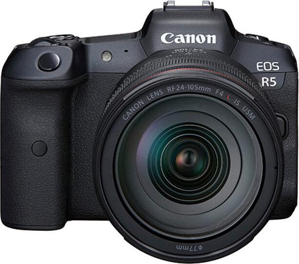 Actual product image Canon EOS R5 Kit (24 - 105 mm, 45 Mpx, Full frame)