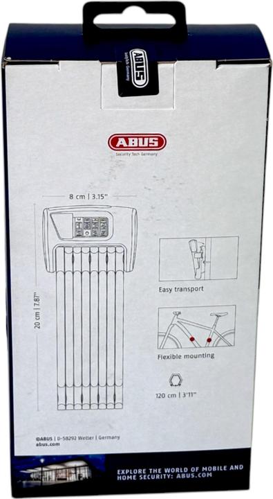 Produktbild Abus Bordo Combo 6000C/120 (120 cm)