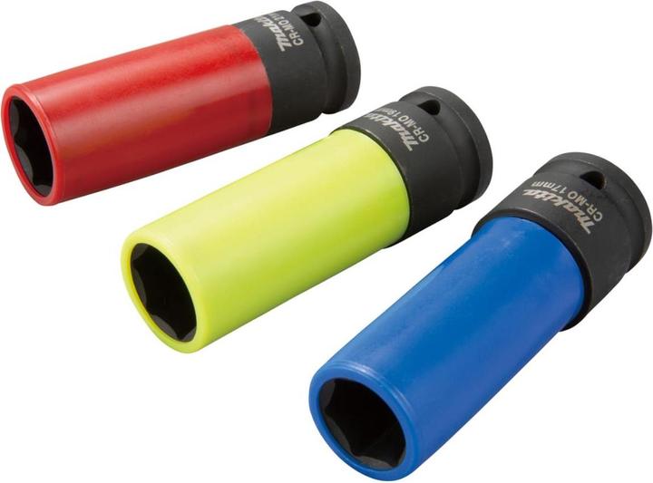 Produktbild Makita Steckschlüssel-Set (19 mm, 21 mm, 17 mm)