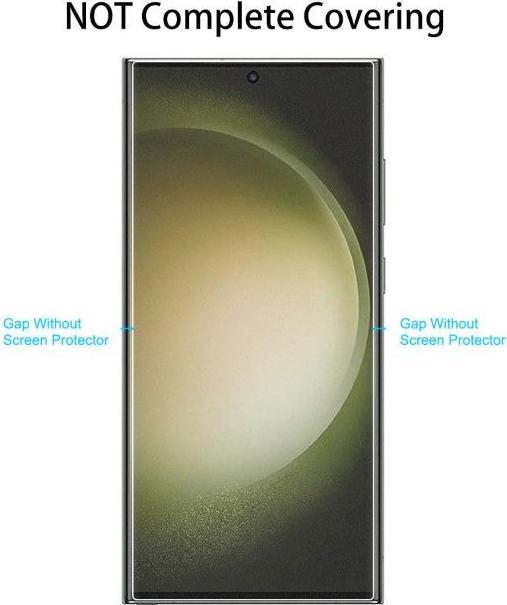 Actual product image MU Budget Protective glass screen protector (1 Piece, Infinix Hot 40i)