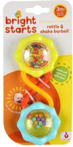 Image du produit Bright Starts Hochet, Rattle & Shake Barbell™, vert