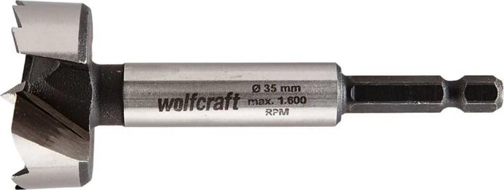 Produktbild wolfcraft wolfcraft 1 Forstnerbohrer Schaft 6-kant ø35x90mm (35 Millimeter)