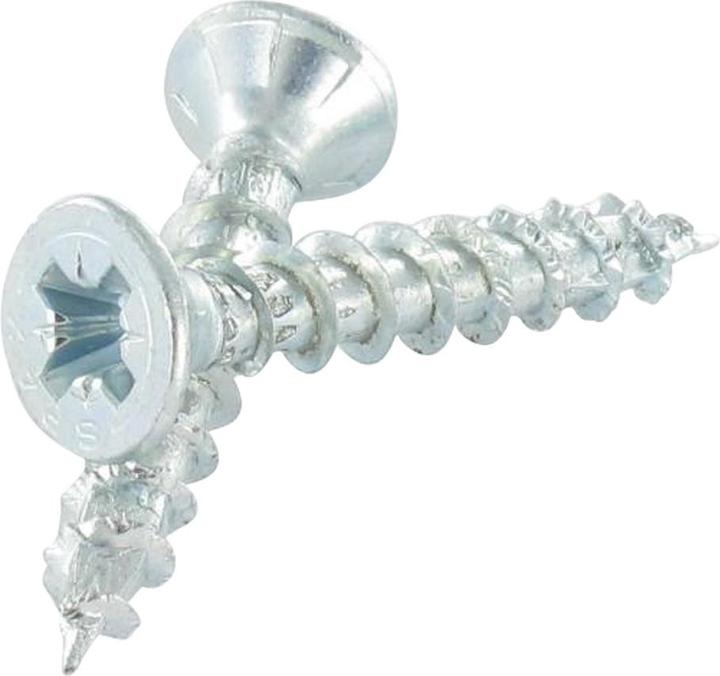 Actual product image Spax Screw R 88094 Countersunk head with point/cross recess -PZ 3.5 x 13/ 9-Z Galvanised steel WIROX (1000 Screws per piece)
