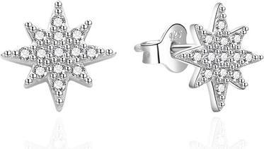 Agato - Sparkling silver earrings Stars AGT-E127PW (Silber)