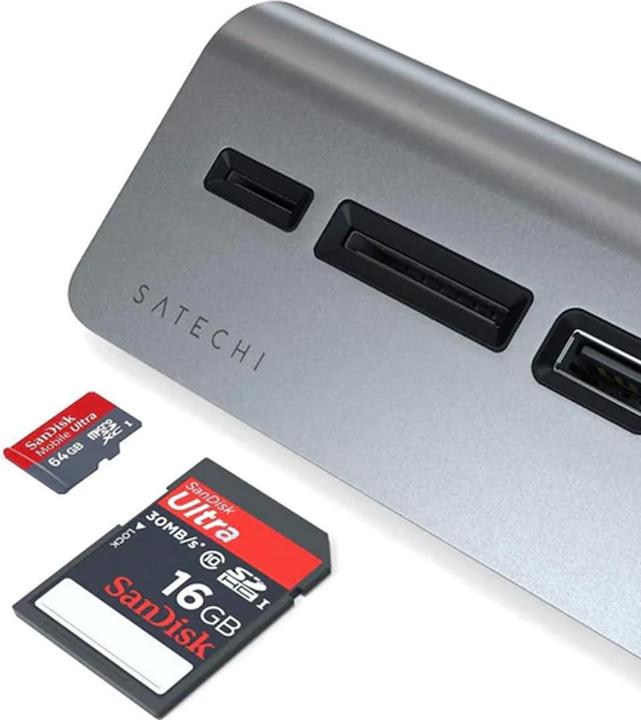 Image du produit Satechi USB-C Aluminium Hub (USB-C, 5 Ports)