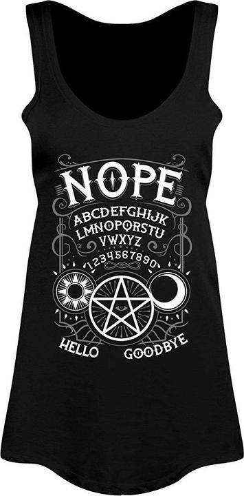 Grindstore Tanktop Nope Ouija