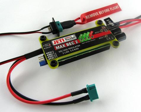 Actual product image Jeti MAX BEC 2 Regulator (8595245909659)