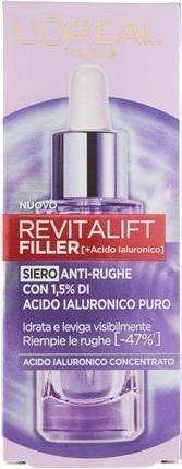 Immagine prodotto L'Oréal Paris L'Oreal Paris Revitalift Filler + Acido Ialuronico Siero Antirughe 30ml