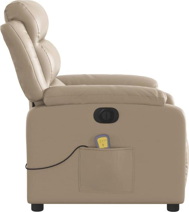 Image du produit VidaXL Fauteuil de massage électrique Fauteuil de télévision Fauteuil de relaxation Similicuir