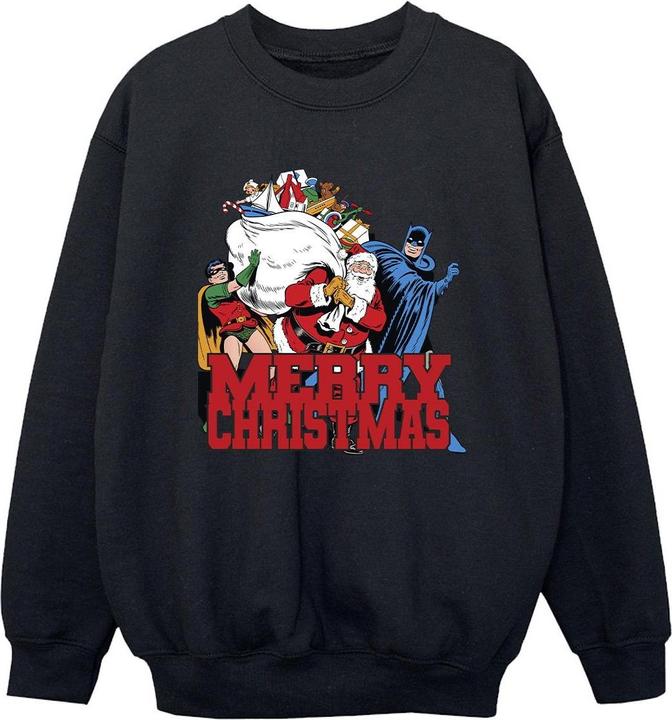 Batman Merry Christmas Comic Sweatshirt Jungen