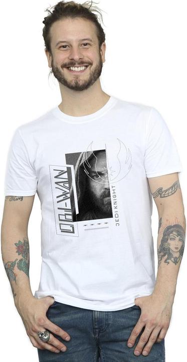 Immagine prodotto Star Wars Obi-Wan Kenobi Jedi SciFi Collage Maglietta Uomo (L)