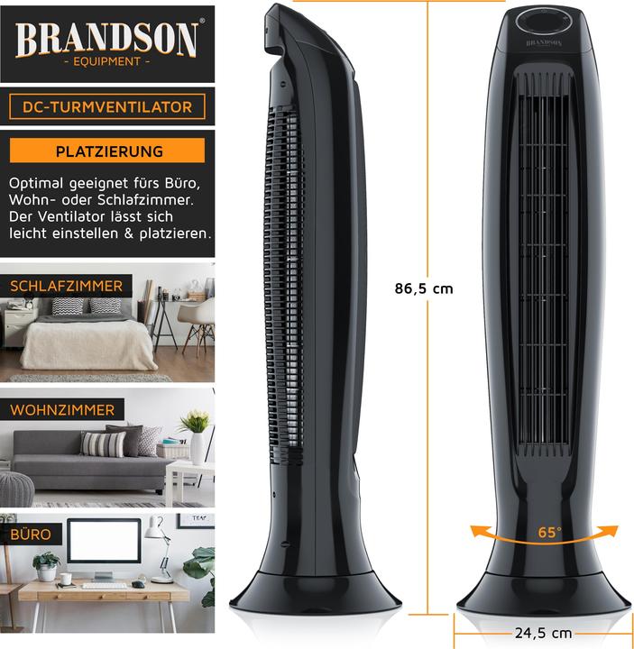 Immagine prodotto Brandson Ventilatore a torre (48 dB)