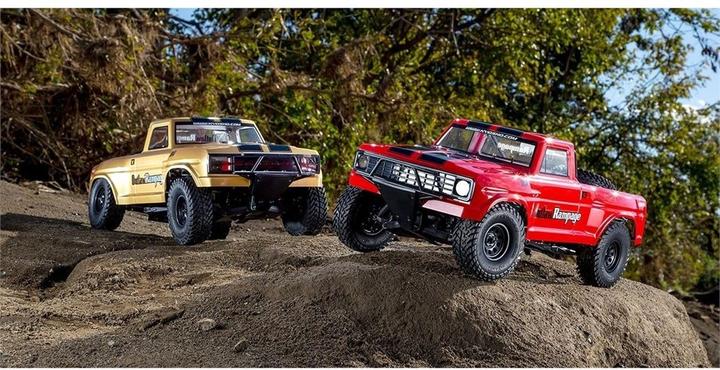 Actual product image Kyosho Trophy Truck Outlaw Rampage Pro Type 2 ARTR Gold (ARR Almost Ready to Run)