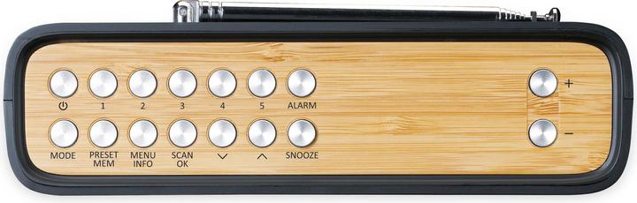 Actual product image Lenco PDR-045BK (FM, DAB+, Bluetooth)