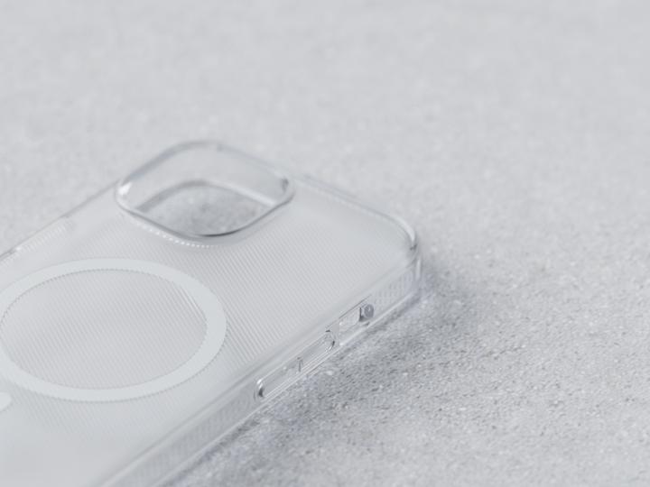 Actual product image Njord Slim Case 100% GRS MagSafe iPhone 15 Plus, Translucent (Apple iPhone 15 Plus, Apple iPhone 14 Plus)