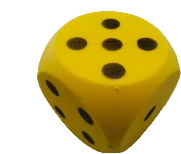 Actual product image Hipo Soft Dice Yellow